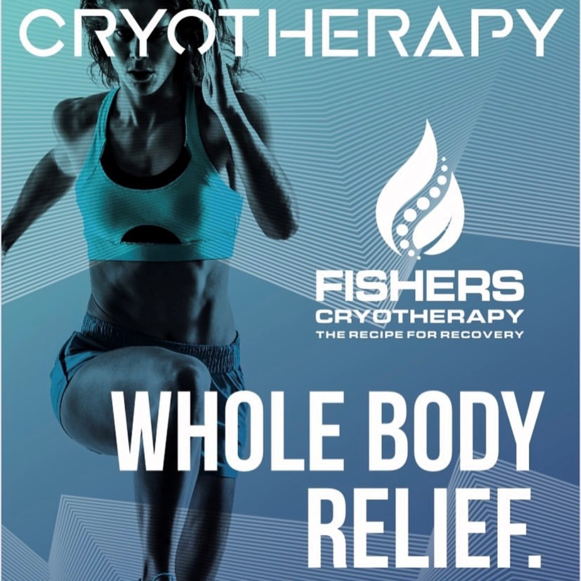 cryotherapy. fishers cryotherapy, the recipe for recovery. whole body relief.