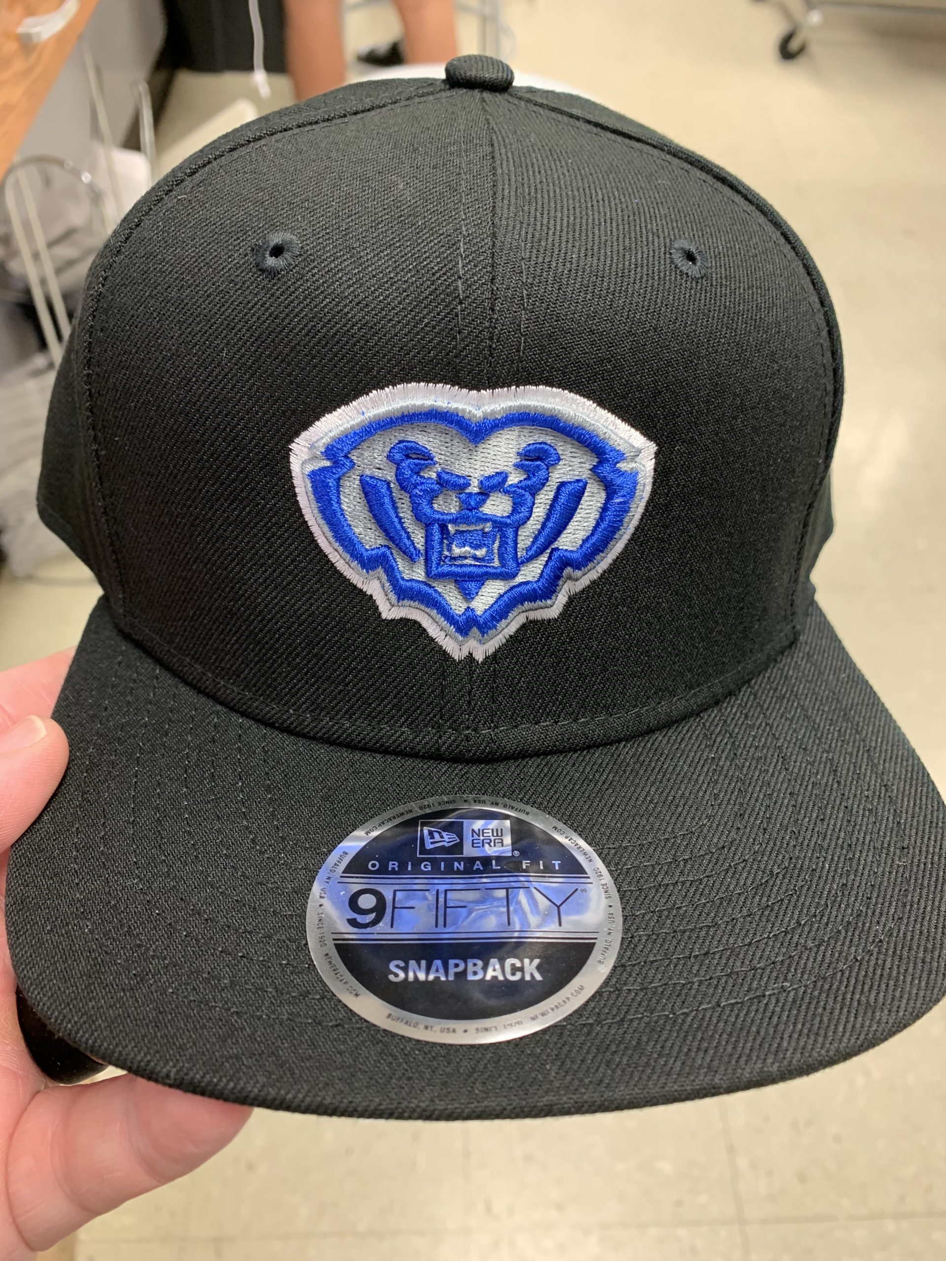 a hat with a tiger on it