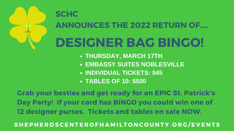 Shepherd’s Center of HC Designer Bag Bingo