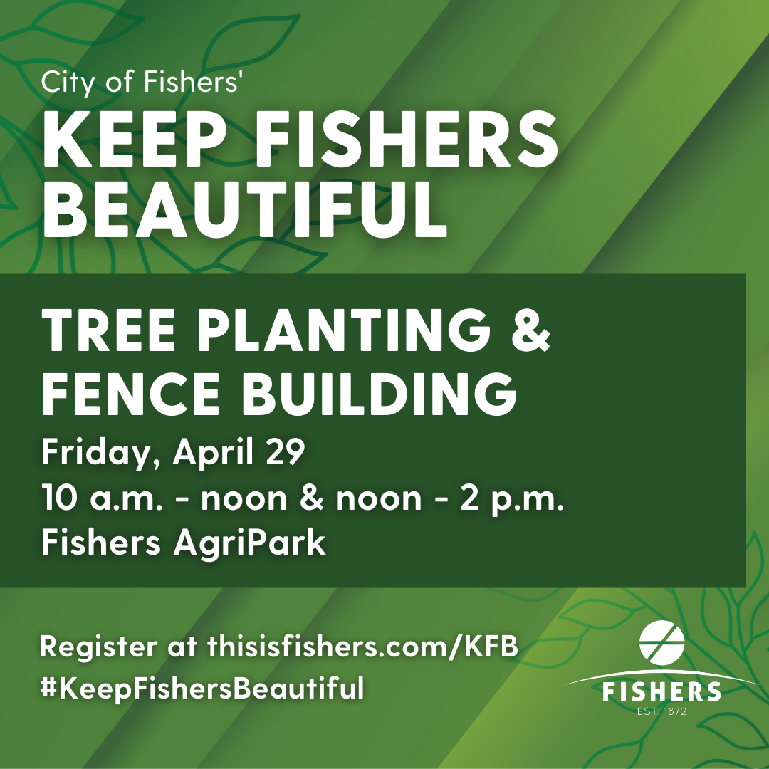 Fishers AgriPark tree planting and fence building KFB