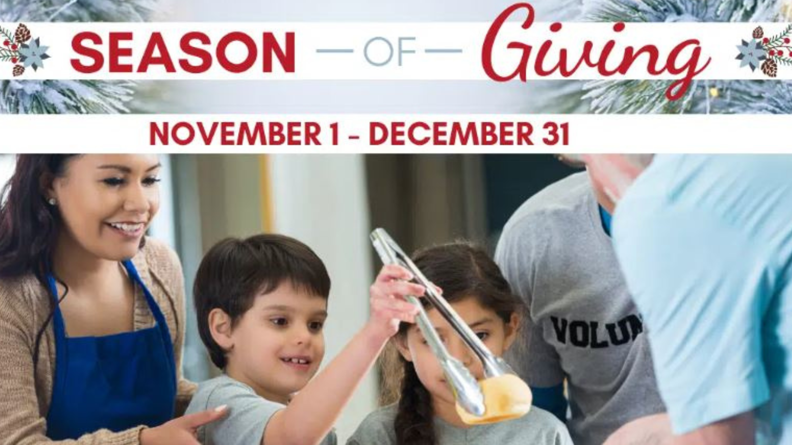 season of giving november 1 - december 31