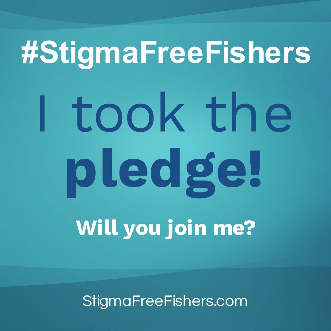 #StigmaFreeFishers I took the pledge! Will you join me? stigmafreefishers.com instagram post