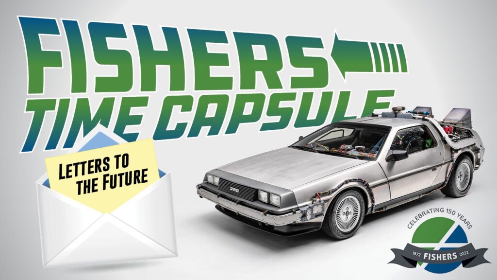 fishers time capsule, letters to the future