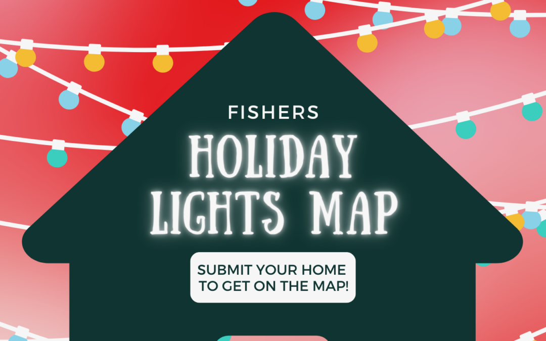 Fishers Holiday Lights Map